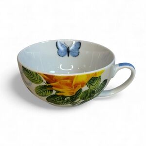 Fringe Studio Mug for Barnes & Noble Floral Bird Henry Wadsworth Longfellow